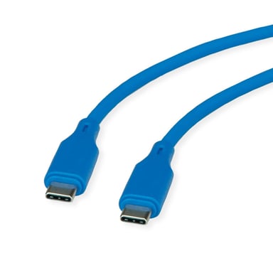 ROLINE 11.02.9123 cable USB USB 2.0 1 m USB C Azul