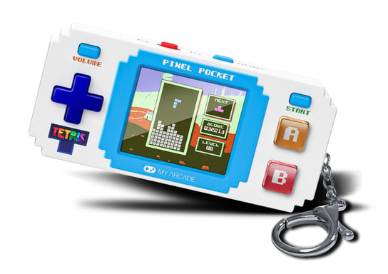 My Arcade 0845620070831 consola de juegos portátil 4,57 cm (1.8'') Azul, Blanco