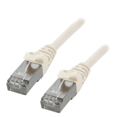 MCL FTP6-1M/W cable de red Blanco Cat6 F/UTP (FTP)