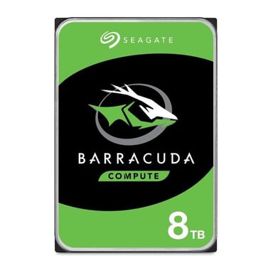 SEAGATE - Disque dur Interne - BarraCuda - 8To - 7200trs/min - 3,5 (ST8000DM004)