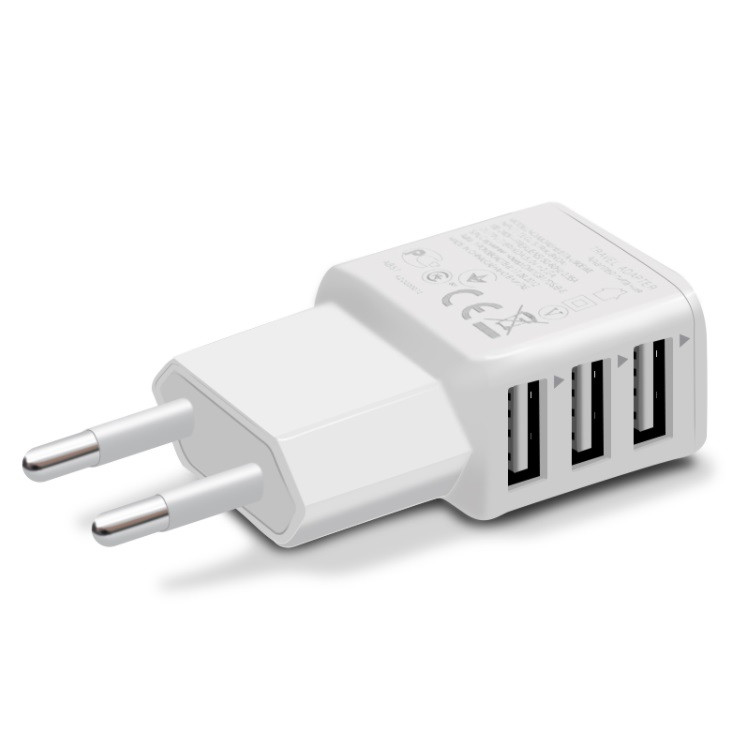 Adaptateur câble d'alimentation chargeur blanc 2 m USB 5V 2A pour
