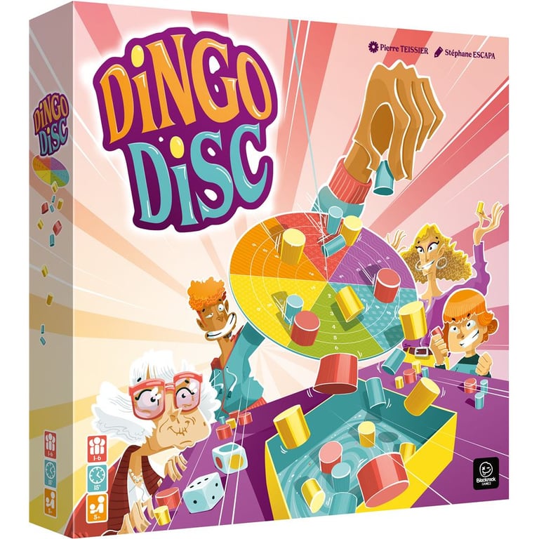 Jeu d’ambiance Blackrock Games Dingo Disc Edition 2025 - vue 7