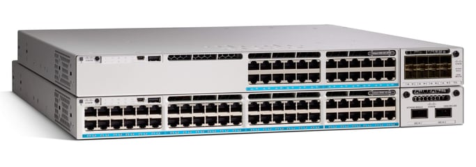 Cisco Catalyst C9300X-48HX-E commutateur réseau Géré L3 Connexion Ethernet, supportant l'alimentation via ce port (PoE)
