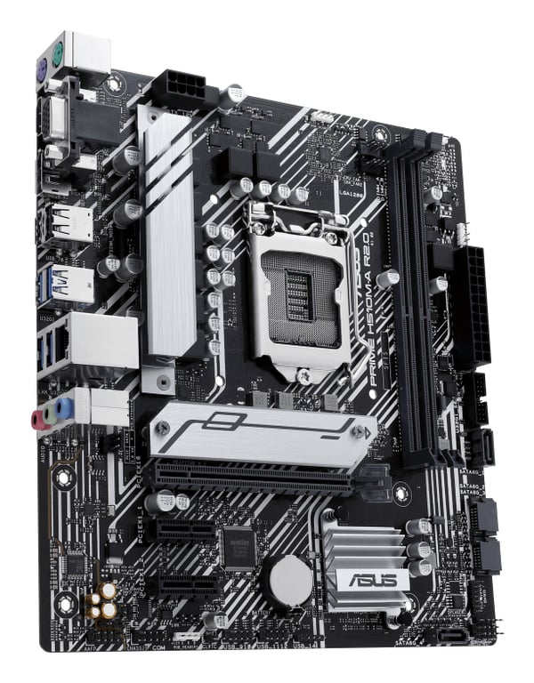 ASUS PRIME H510M A R2.0 Intel H510 LGA 1200 Socket H5 micro ATX Neuf - vue 2