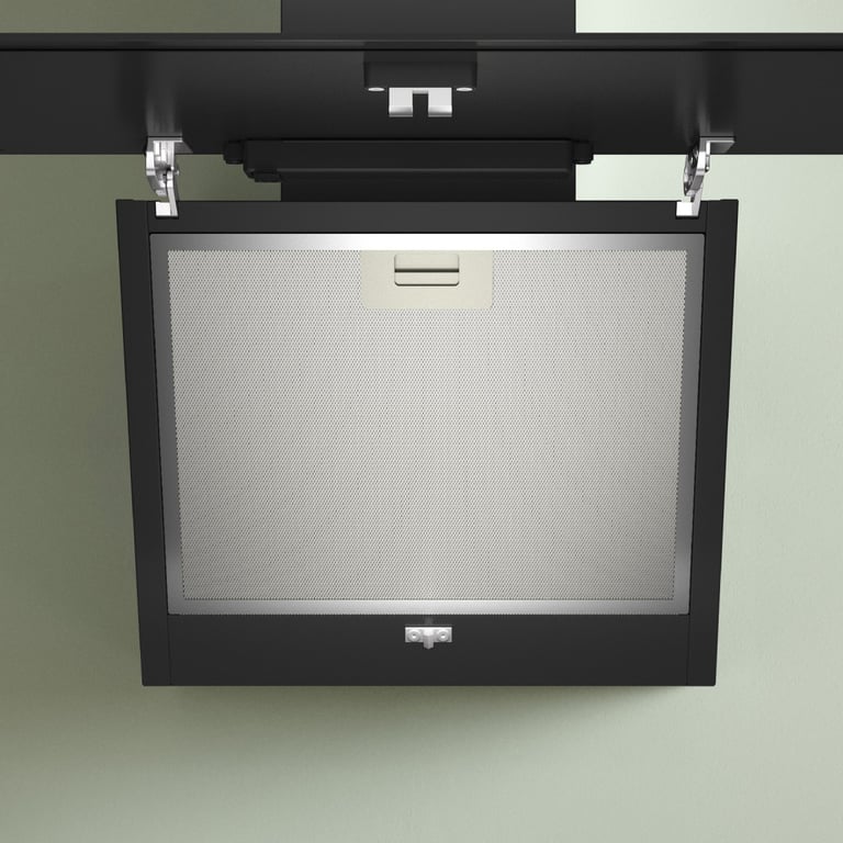 Hotte Décorative Bosch DWK65DK60 – 550 m³/h, 60 cm, Noir - vue 5