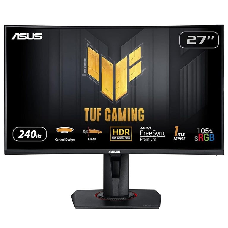 ASUS TUF Gaming VG27VQM écran plat de PC 68,6 cm (27 ) 1920 x 1080 pixels Full HD LED Noir - Neuf
