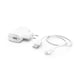 Kit charge secteur, Lightning, 2,4 A, blanc