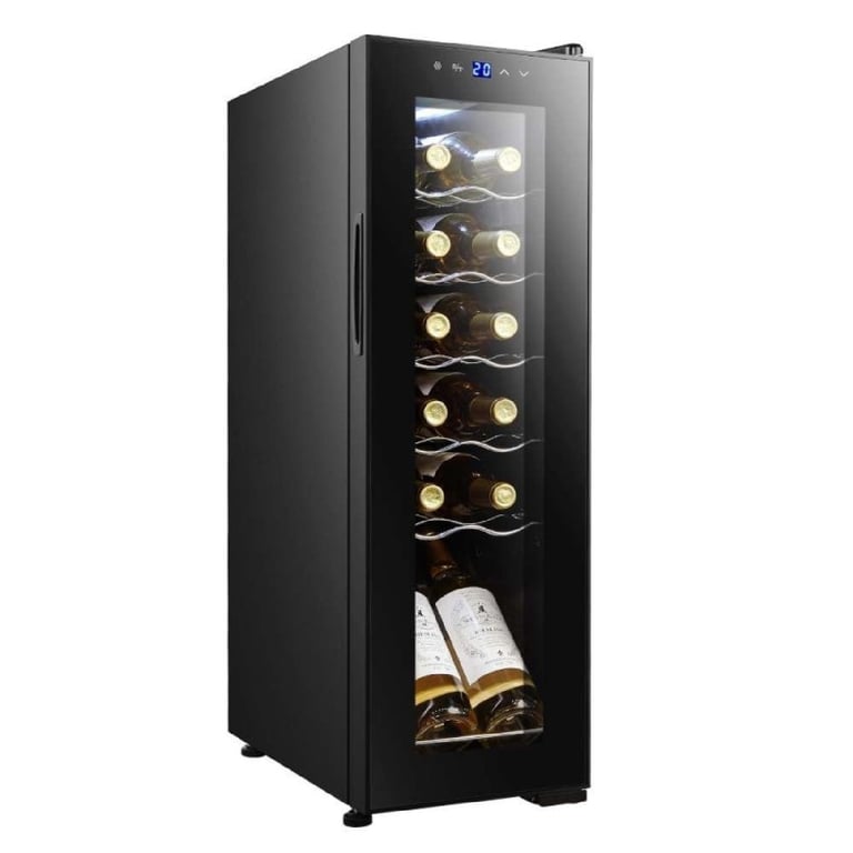 Cecotec CoolCrystal Refroidisseur de vin compresseur Pose libre 12 bouteilles