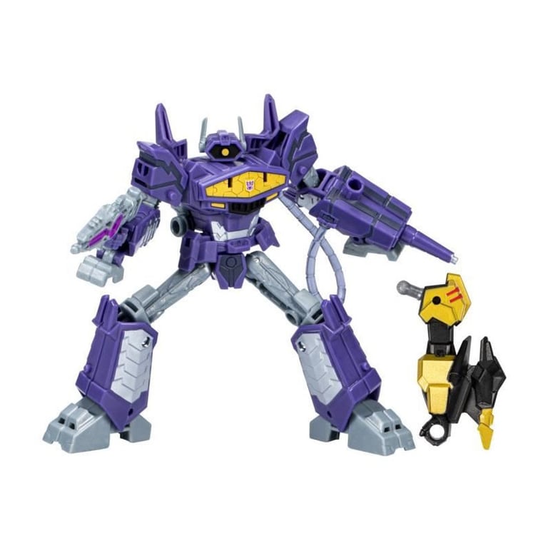 Transformers EarthSpark figurine Shockwave classe Deluxe de 12 5 cm jouet robot pour enfants a partir de Neuf
