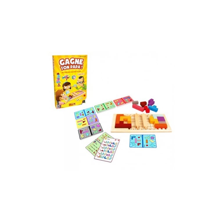 Jeu De Société Gagne Ton Papa Gigamic La Boite - vue 3
