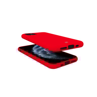 Celly Feeling cover per cellulare 14,7 cm (5.8'') Rosso Custodia per Apple iPhone 11 Pro