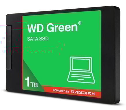 Western Digital Green WDS100T5G0A 1 To 2.5'' Série ATA III 3D NAND