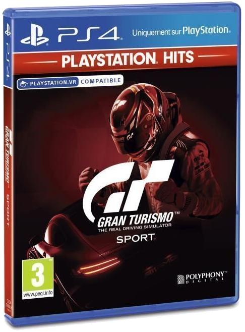 Gran Turismo Sport PlayStation Hits Jeu PS4
