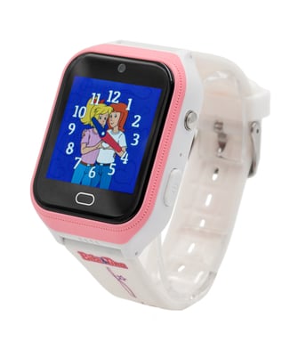 Technaxx 4937 smartwatche et montre de sport 3,91 cm (1.54'') Numérique 240 x 240 pixels Écran tactile 4G Rose, Blanc Wifi GPS (satellite)