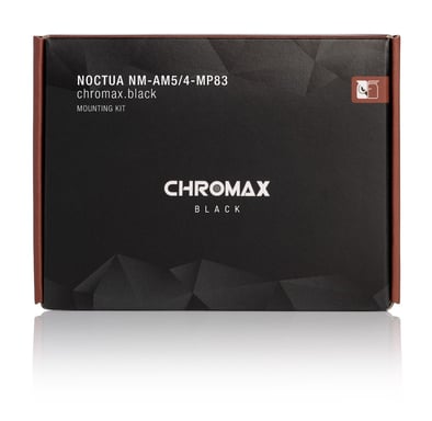 Noctua NM-AM5/4-MP83 CHROMAX.BLACK parte e accessorio per sistemi di raffreddamento per computer Kit di montaggio