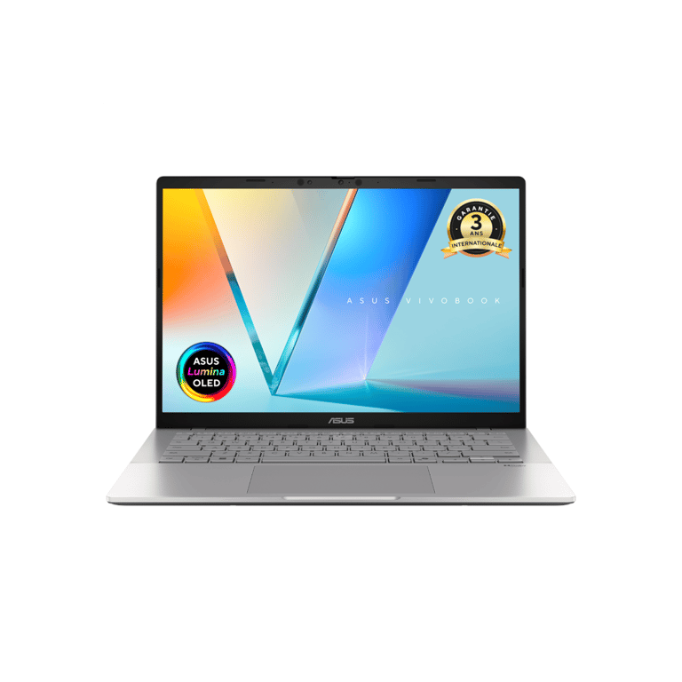PC Portable ASUS VivoBook S14 OLED M3407 : Win 11 14.0 WUXGA AMD Ryzen AI 7 445 RAM SSD - vue 4