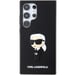 Custodia Karl Lagerfeld 3D Ikonik per Samsung Galaxy S24 Ultra, nera