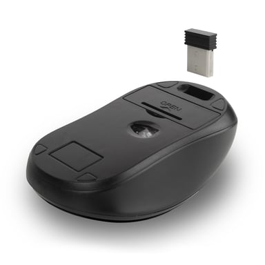 NGS ??EUPHORIA KIT FRENCH clavier Souris incluse Universel RF sans fil AZERTY Français Noir