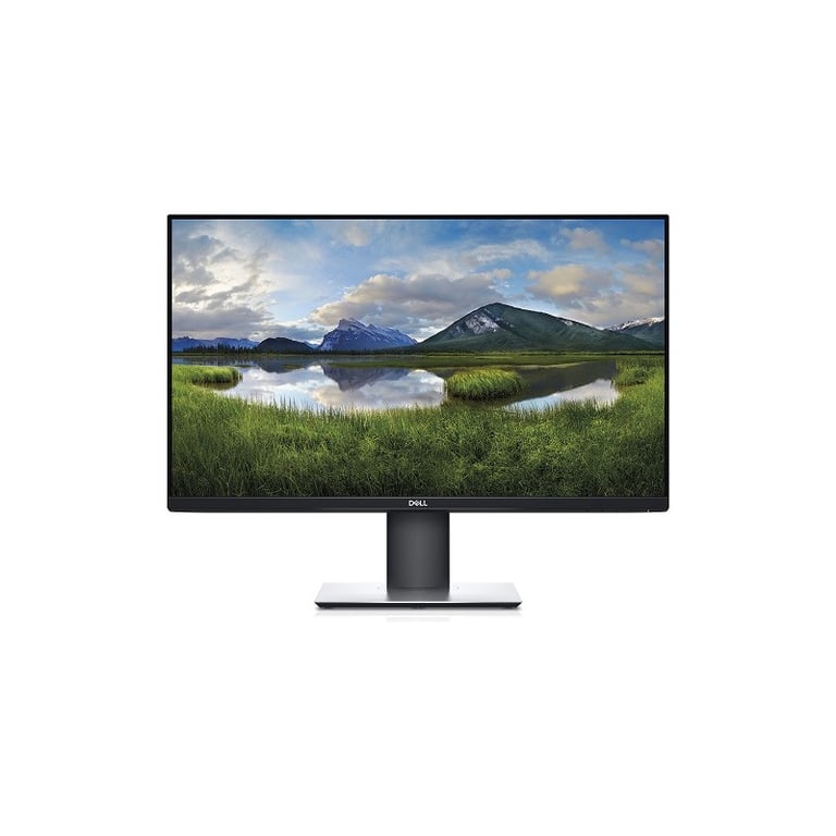 Dell - Écran LCD Dell P2719H Noir 27 1920 X 1080 (Fullhd) Led Inclinable Rotatif Pivotant Réglable En Hauteur. Noir - Bon État