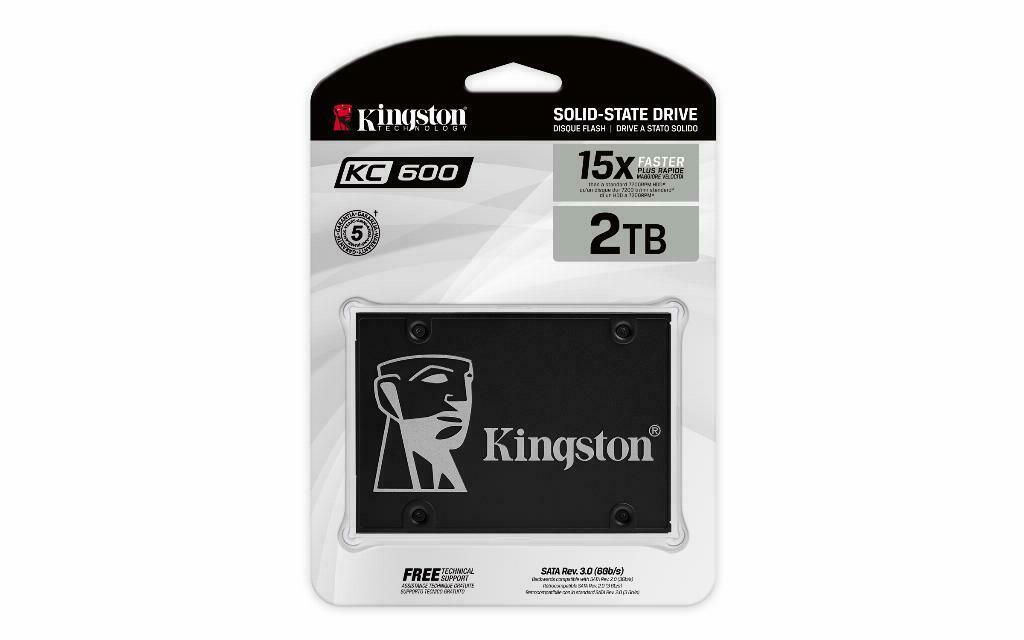 Kingston SSD KC600 - 2 To - 2.5