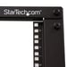 StarTech.com Rack Serveur Mobile 42U à 4 Montants, Rack Réseau 19'' à 4 Montants avec Roulettes, Rack Roulant avec Profondeur Ajustable pour PC/AV/Données/IT - Roulettes, Pieds de Mise à Niveau ou Montage au Sol