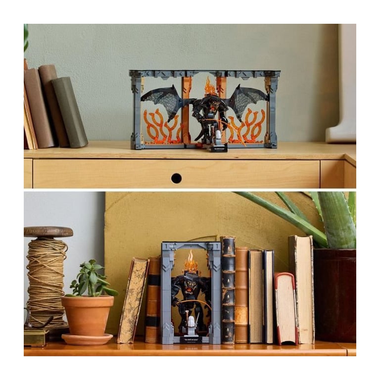 LEGO® Icons 10367 Le Seigneur des Anneaux Book Nook du Balrog - vue 10