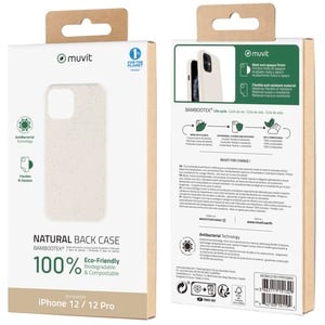 Muvit For Change Funda Bambootek Cotton: Apple Iphone 12/12 Pro