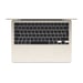 MacBook Air M3 (2024) 13.6',  GHz 512 Gb 16 Gb  Apple GPU, Blanco estrella - AZERTY