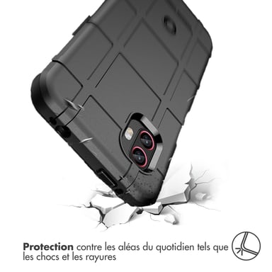 imoshion Coque Rugged Shield pour Samsung Galaxy Xcover 6 Pro - Noir