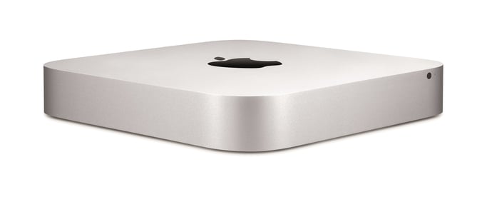 Apple Mac mini Intel® Core™ i5 i5-4260U 4 Go LPDDR3-SDRAM 500 Go HDD Mac OS X 10.10 Yosemite Nettop Mini PC Argent