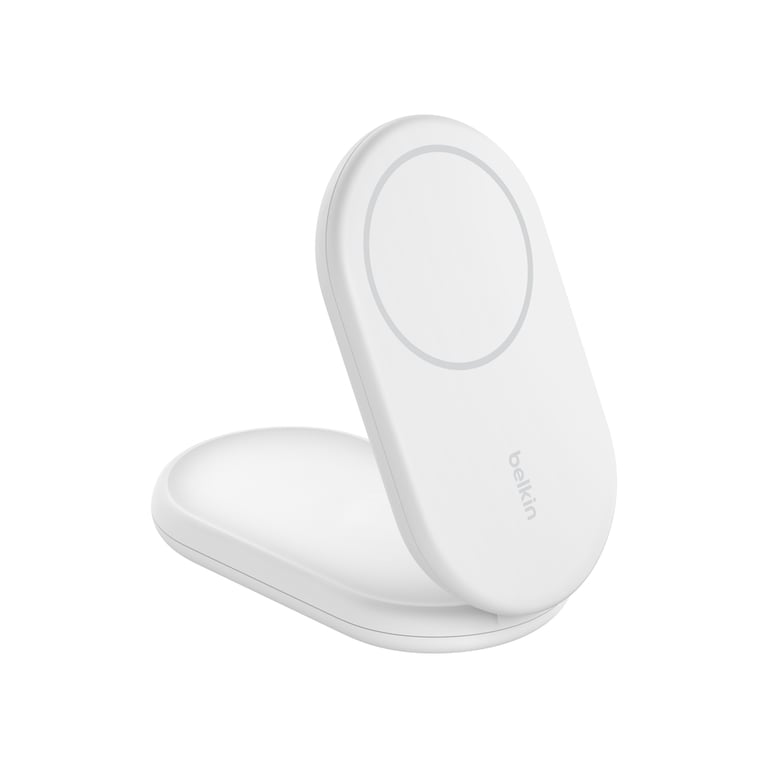 Belkin BoostCharge Auriculares, Smartphone Blanco USB Cargador inalámbrico Carga rápida Interior