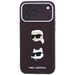 Étui Karl Lagerfeld Saffiano pour iPhone 18 Pro Max / 17 Pro Max, couleur bordeaux