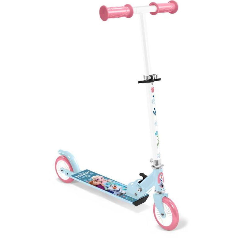 Trottinette Enfant Pliable LA REINE DES NEIGES RN246042 – Plateau Aluminium Antidérapant