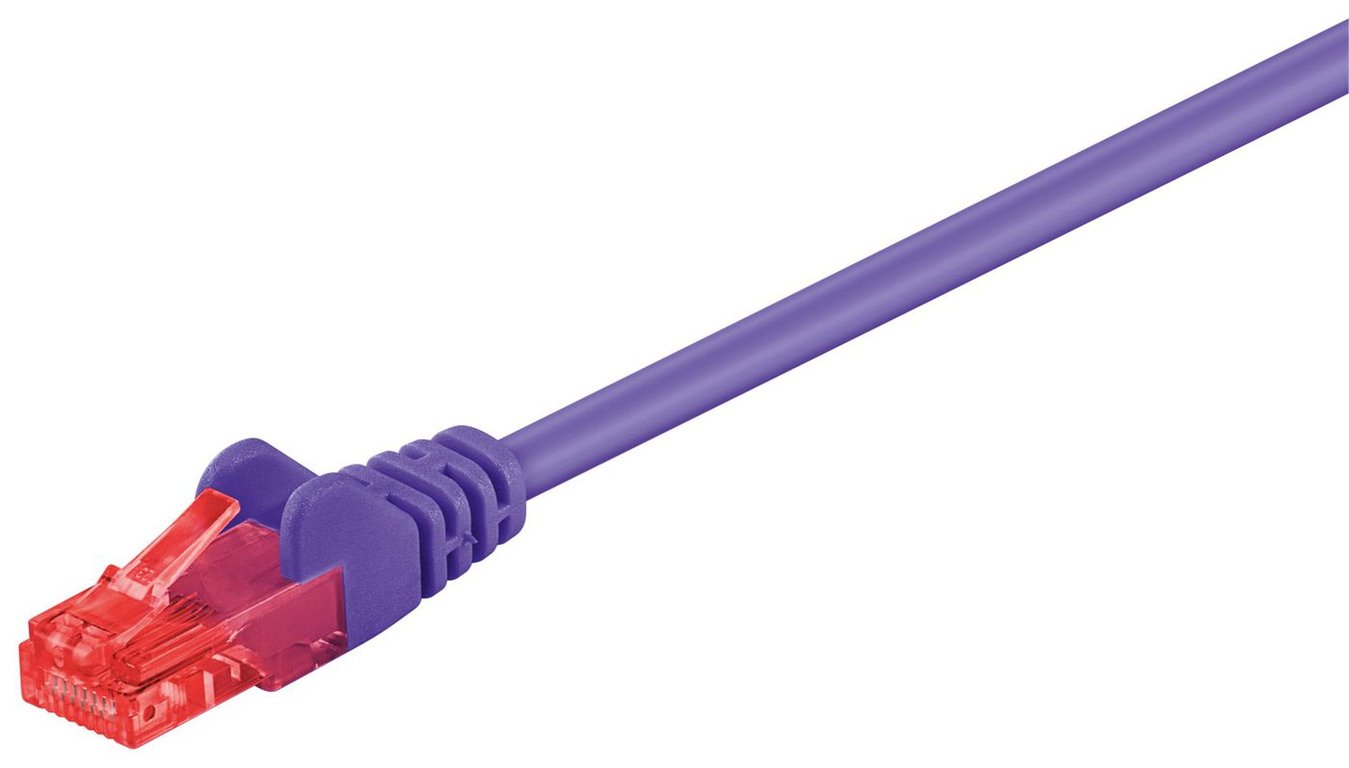 Microconnect B-UTP610P câble de réseau Violet 10 m Cat6 U/UTP (UTP) - Neuf