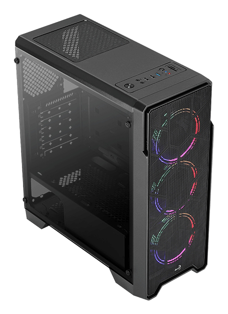 AEROCOOL Ore Saturn FRGB Boitier Moyen Tour Neuf - vue 2