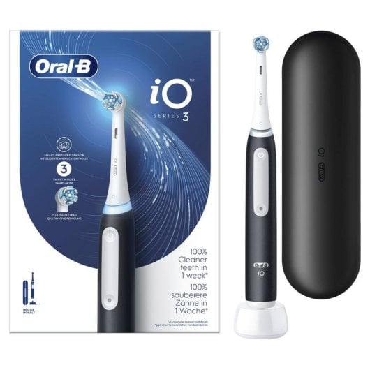 Brosse À Dents Électrique ORAL-B iO3 – 3 Modes, Capteur De Pression, Étui De Voyage - vue 5