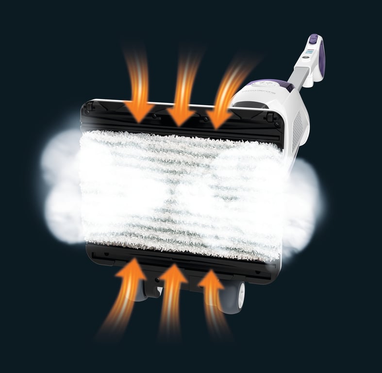 ROWENTA Aspirateur balai et nettoyeur Clean & Steam RY7731WH - vue 6