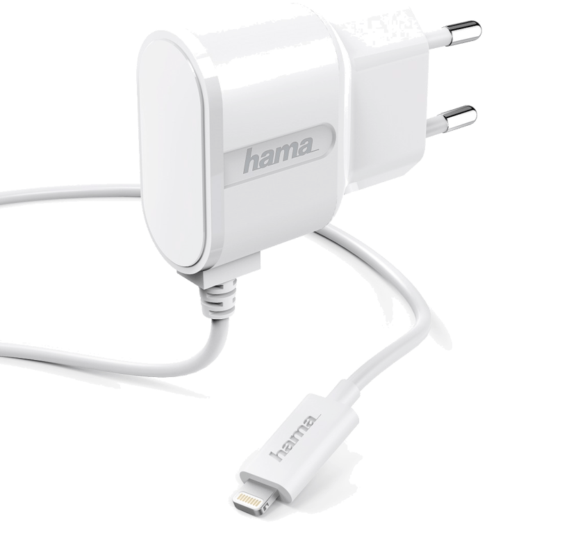 Chargeur, Lightning, 1A, blanc