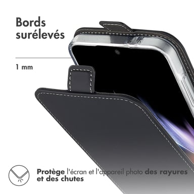 Accezz Étui à rabat pour Samsung Galaxy A56 - Noir