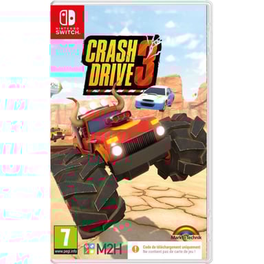 Code de téléchargement Crash Drive 3 Nintendo Switch