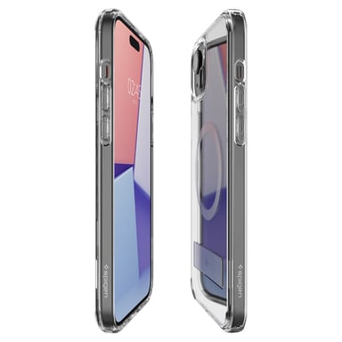 Spigen Ultra Hybrid S coque de protection pour téléphones portables 17 cm (6.7'') Housse Transparent Apple iPhone 15 Plus