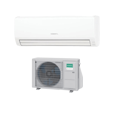 Aire acondicionado general fijo tipo split klca 18000 btu blanco