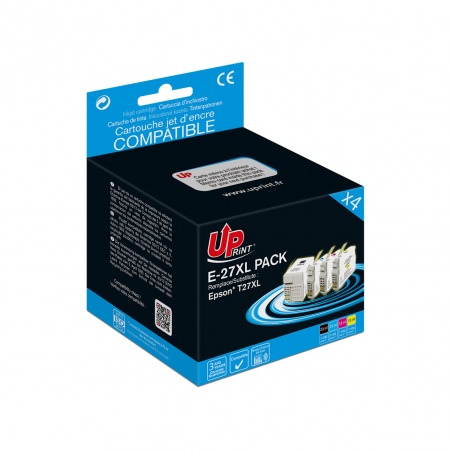 Pack UPrint 4 cartouches compatible EPSON T27 Neuf