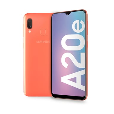 Galaxy A20e (2019) 32 Go, Corail, Orange, débloqué
