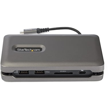 StarTech.com - DKT31CSDHPD3 - Adaptador multipuerto USB-C - USB C a 4K60Hz HDMI 2.0, 100W PD/SD/Micro SD