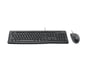 Logitech Desktop MK120 teclado Ratón incluido USB AZERTY Francés Negro