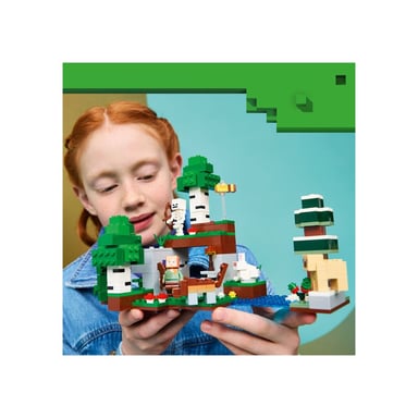 LEGO Minecraft 21593 L’aventure de la première nuit - Ensemble créatif avec Alex - vue 10