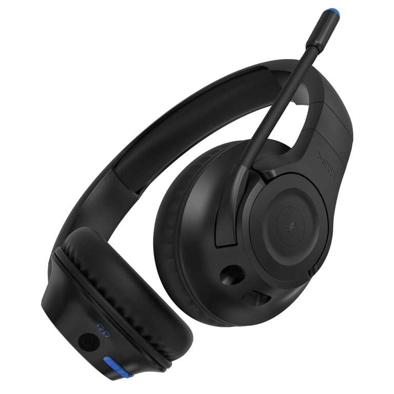 Casque Sans Fil Bluetooth Enfant avec Micro Autonomie 35h Noir - Neuf