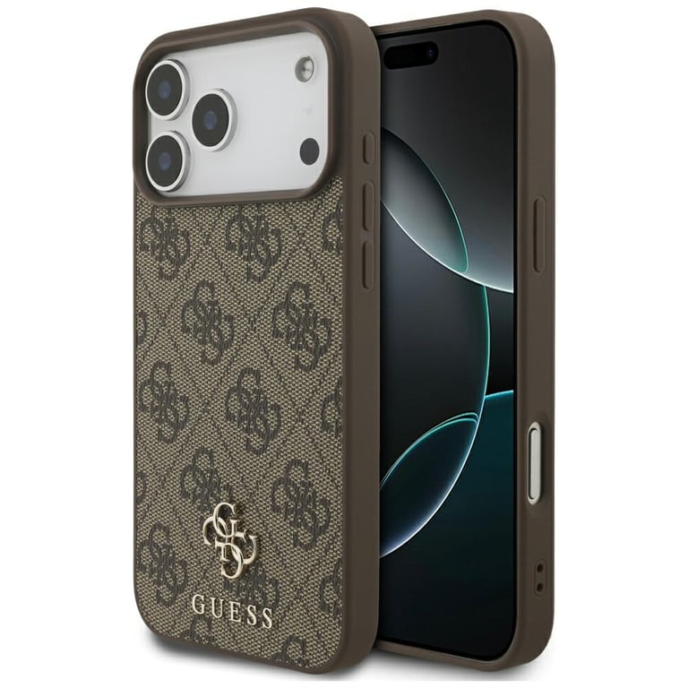 Guess Étui 4G Small 4G et Classic MagSafe pour iPhone 17 Pro Max