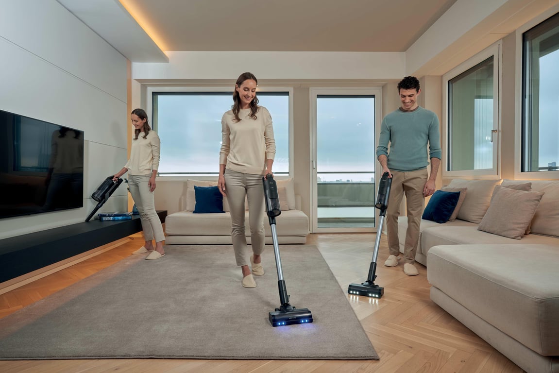 HOOVER HF610H Aspirateur Balai sans fil Puissance 250AW 3 niveaux de puissance Détecteur de sols - vue 4